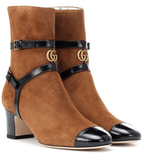 gucci ankle boots free shipping|gucci ankle boots suede.